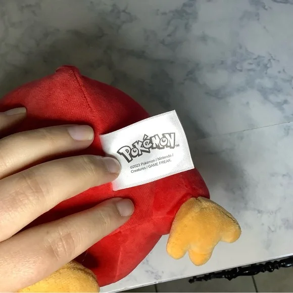 < NEW 2023 Pokémon 8” Darumaka Plushie > - Picture 5 of 5